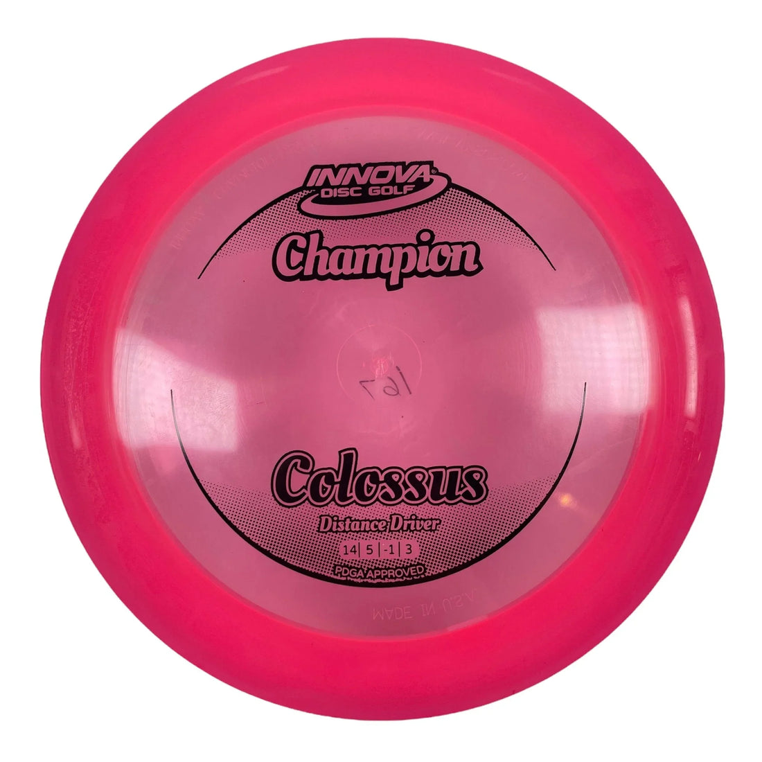 Innova Champion Discs Colossus | Champion | Pink/Black 167 - 170g Disc Golf