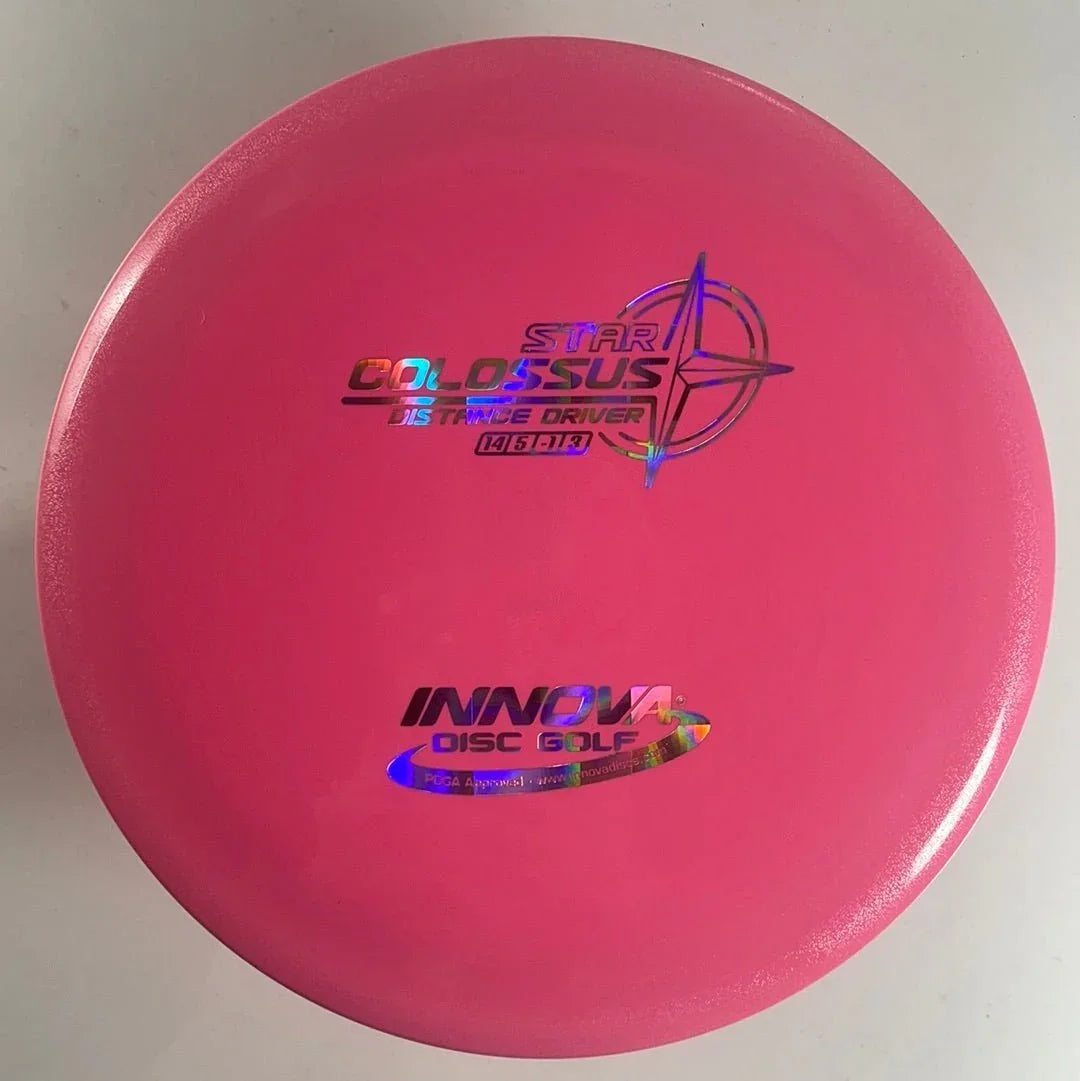 Innova Champion Discs Colossus | Star | Pink/Holo 166g Disc Golf