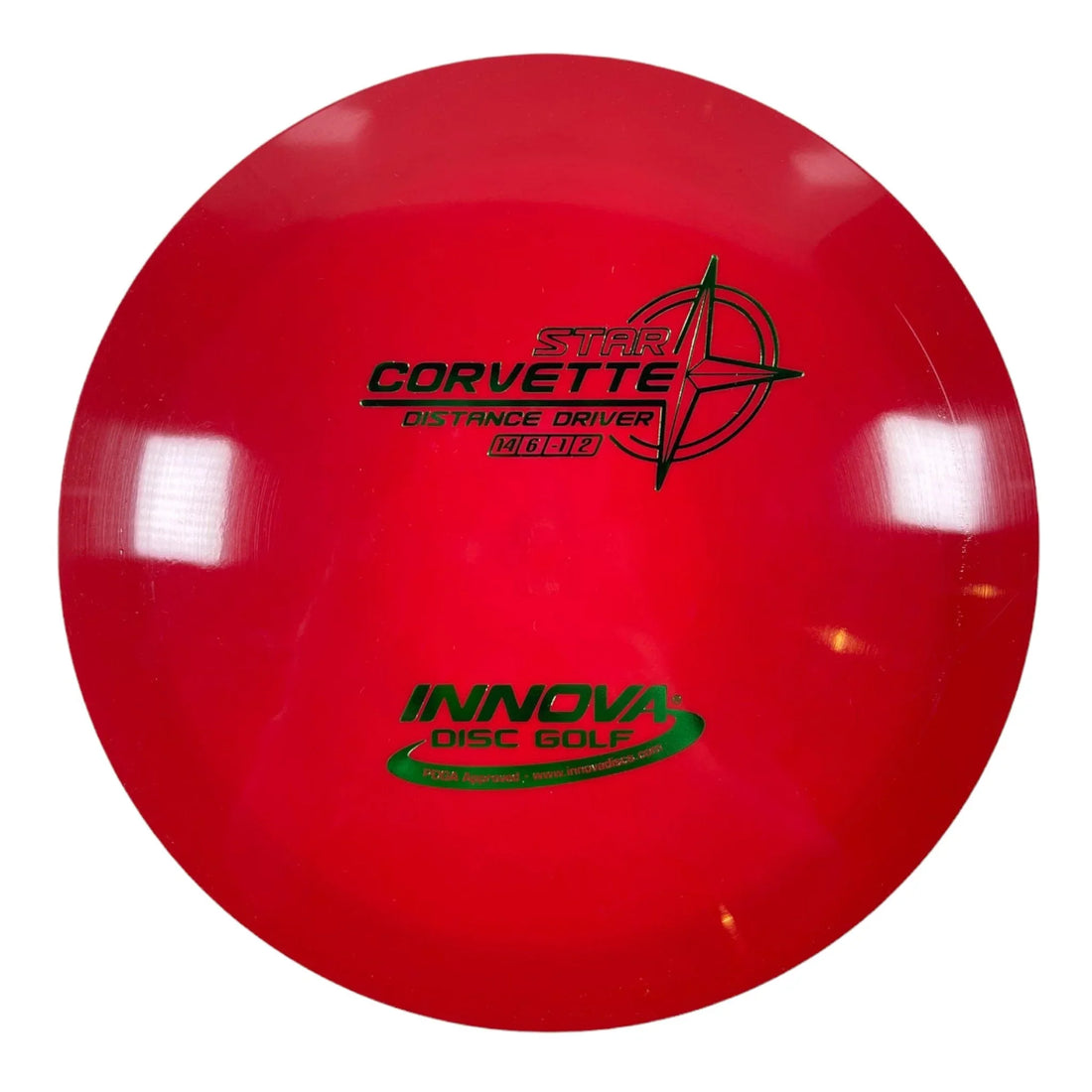 Innova Champion Discs Corvette | Star | Red/Green 171 - 172g Disc Golf