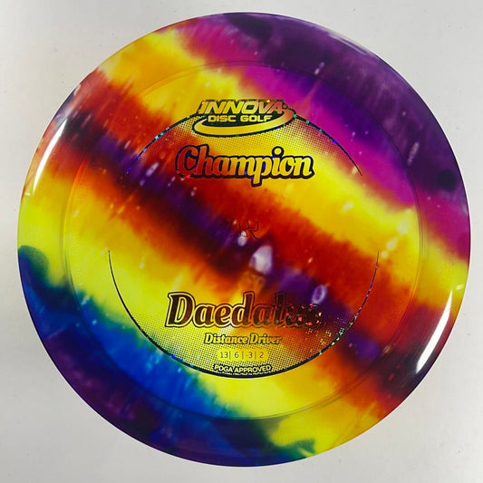 Innova Champion Discs Daedalus | Champion I-Dye | Rainbow/Rainbow 173g Disc Golf