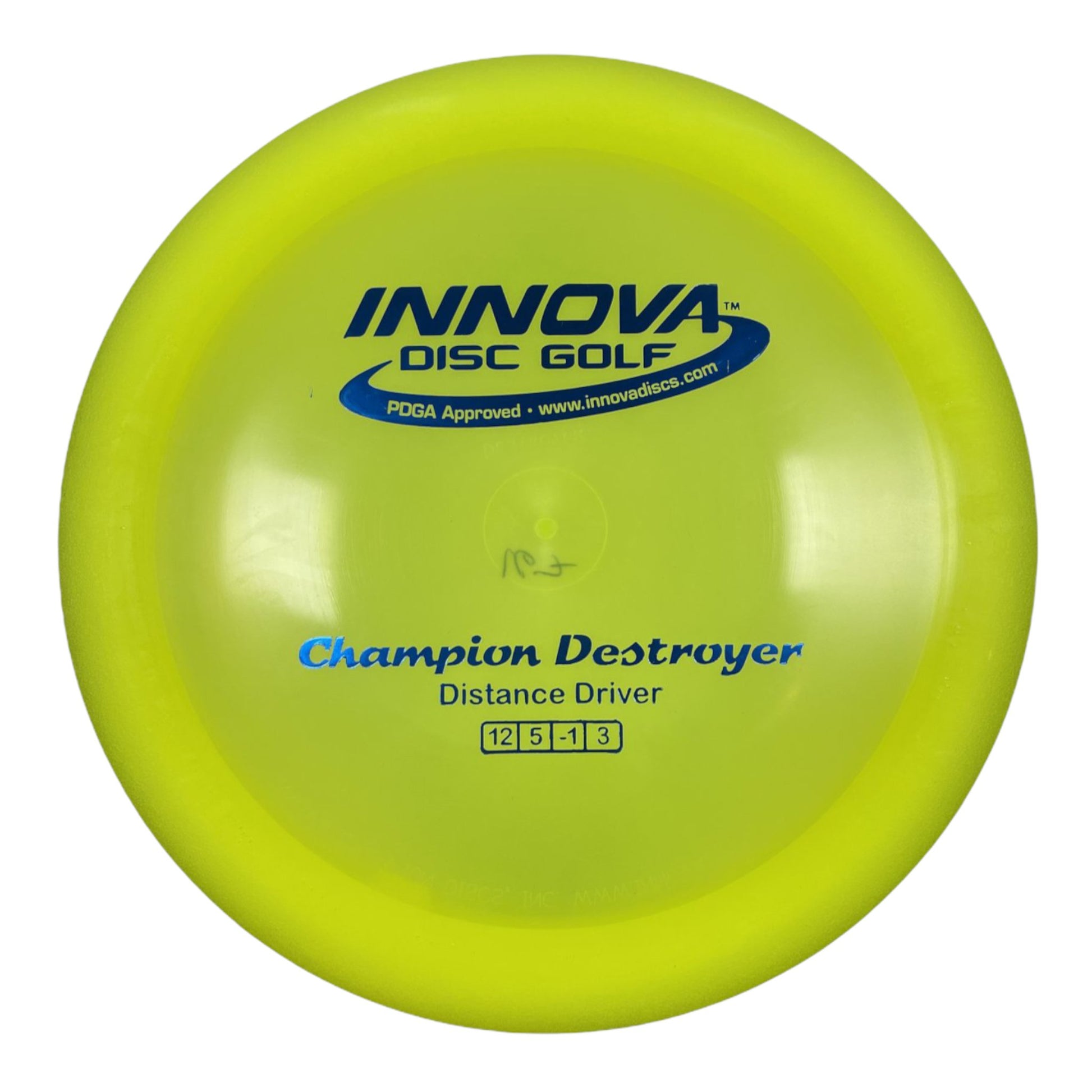 Innova Champion Discs Destroyer | Champion | Yellow/Blue 167g Disc Golf