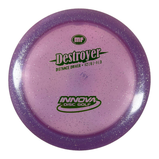 Innova Champion Discs Destroyer | Metal Flake | Purple/Green 171g Disc Golf