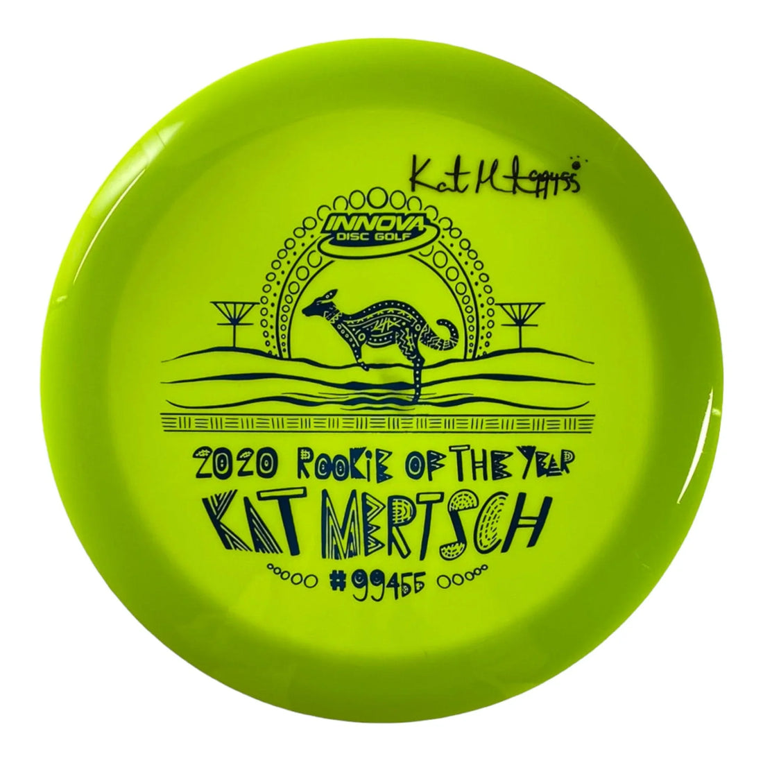 Innova Champion Discs Destroyer | Star | Green/Blue 175g (Kat Mertsch) Disc Golf
