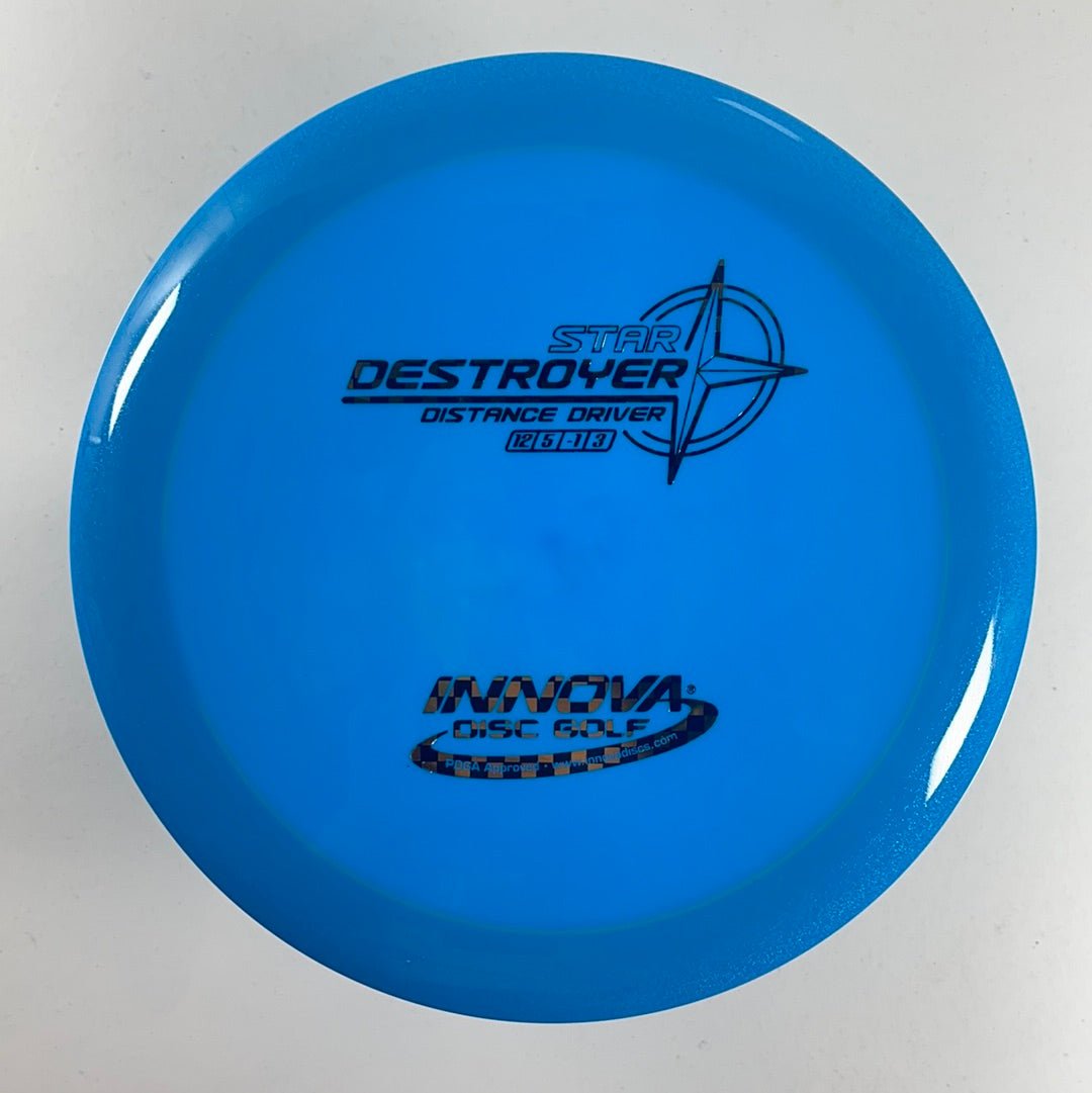 Innova Champion Discs Destroyer | Star | Blue/Checkers 172g Disc Golf