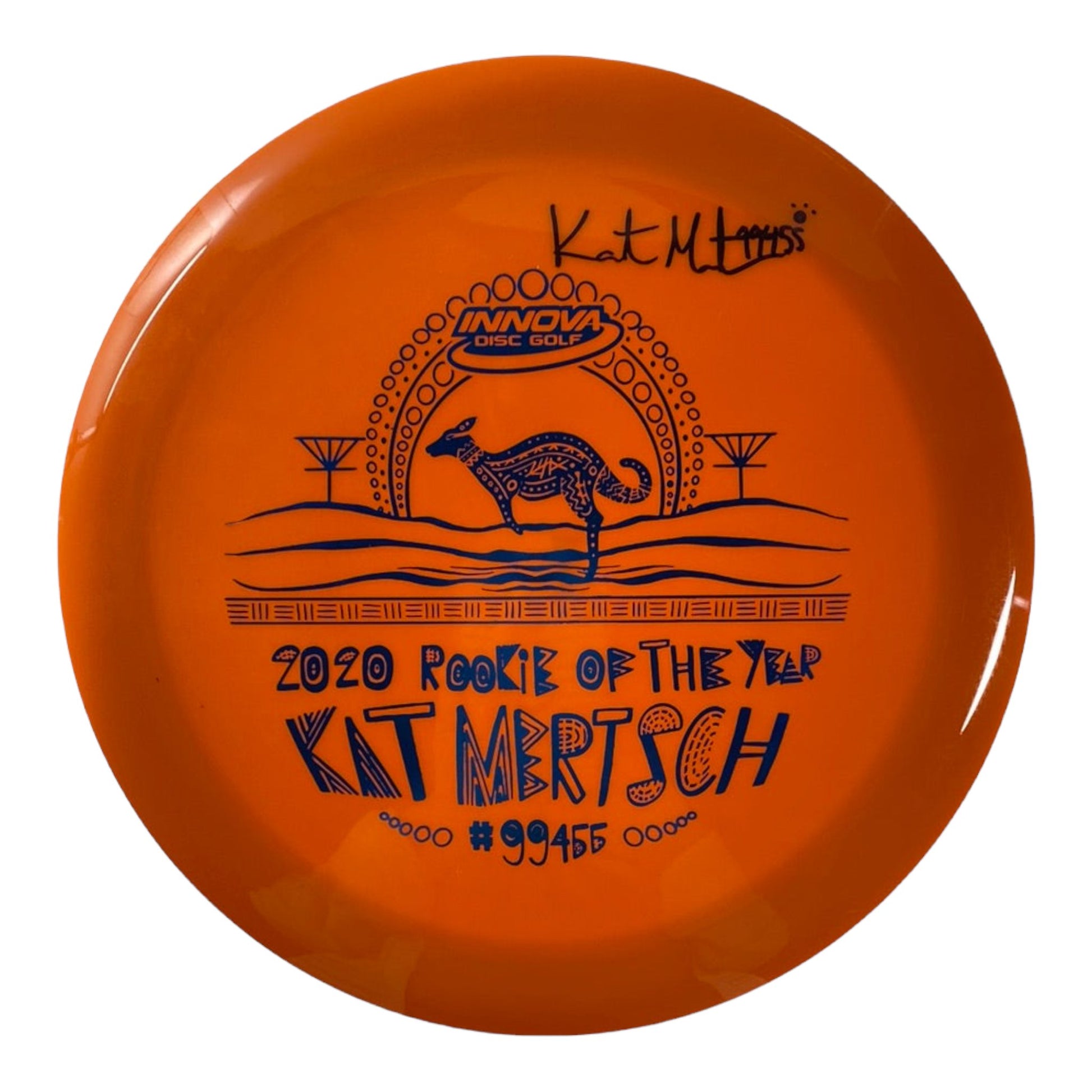Innova Champion Discs Destroyer | Star | Orange/Blue 175g (Kat Mertsch) Disc Golf