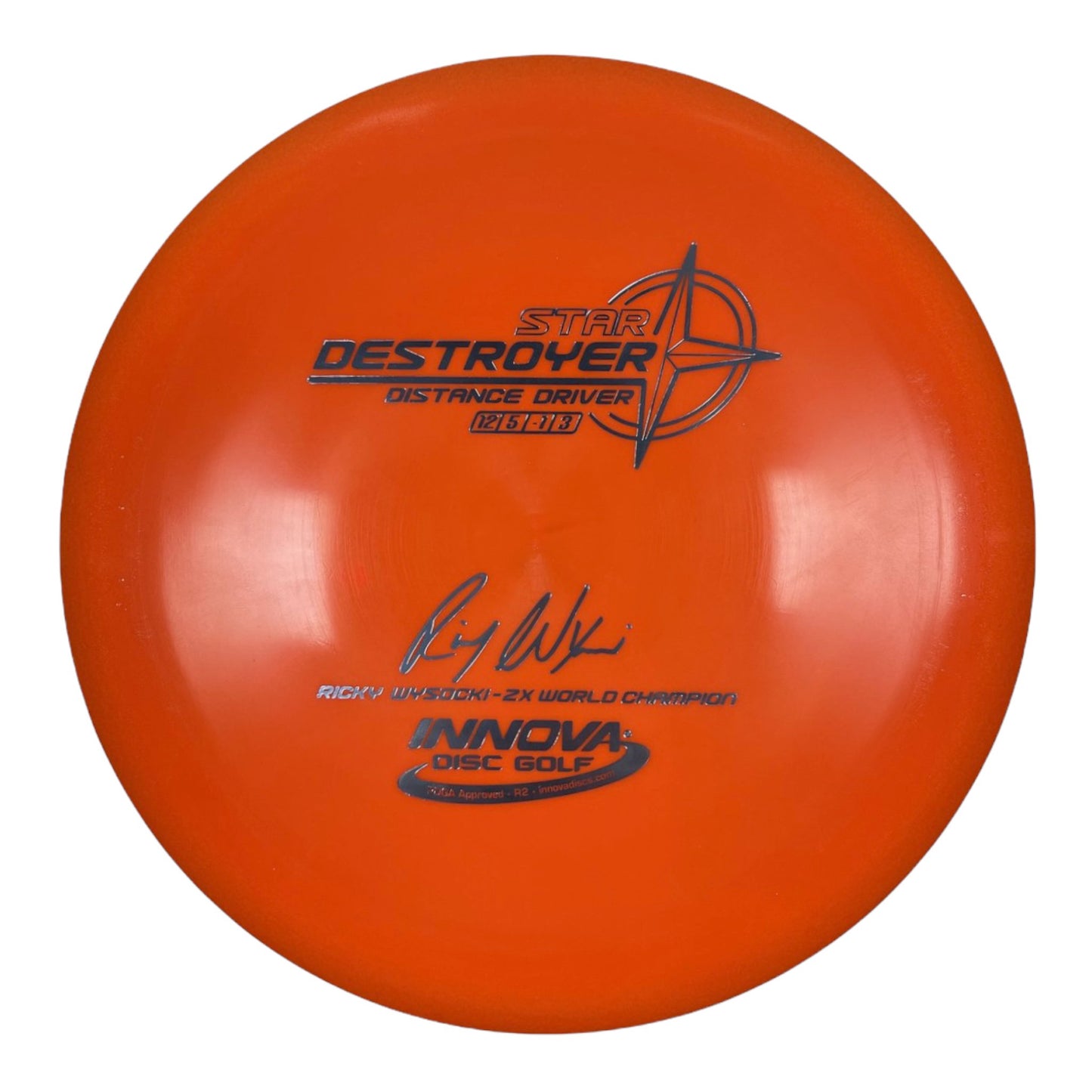 Innova Champion Discs Destroyer | Star | Orange/Silver 166g (Ricky Wysocki) Disc Golf