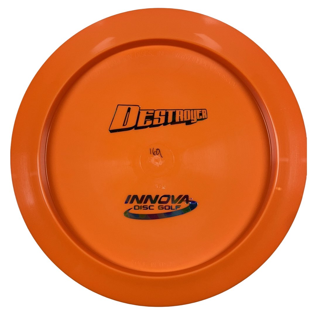 Innova Champion Discs Destroyer | Star | Orange/Tiedye 168-172g (Bottom Stamp) Disc Golf