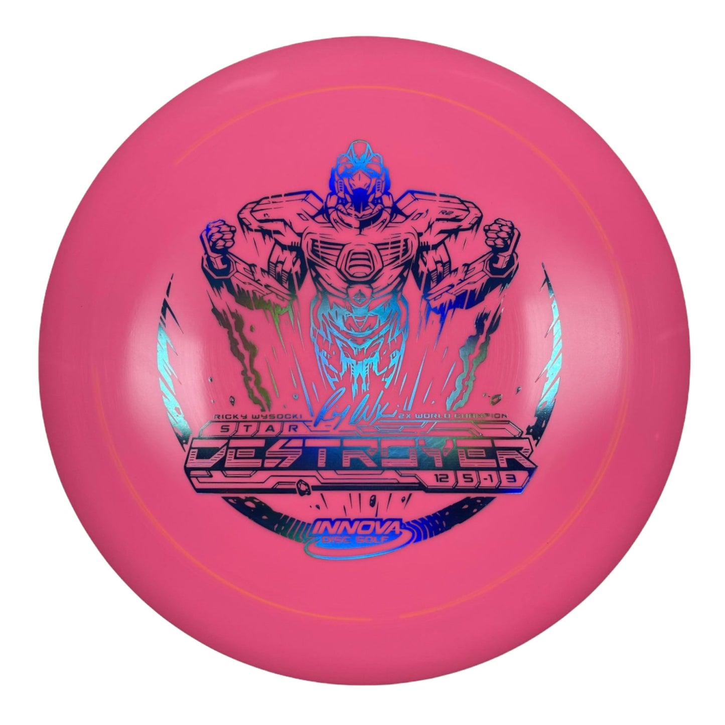 Innova Champion Discs Destroyer | Star | Pink/Holo 175g (Sockibot) Disc Golf