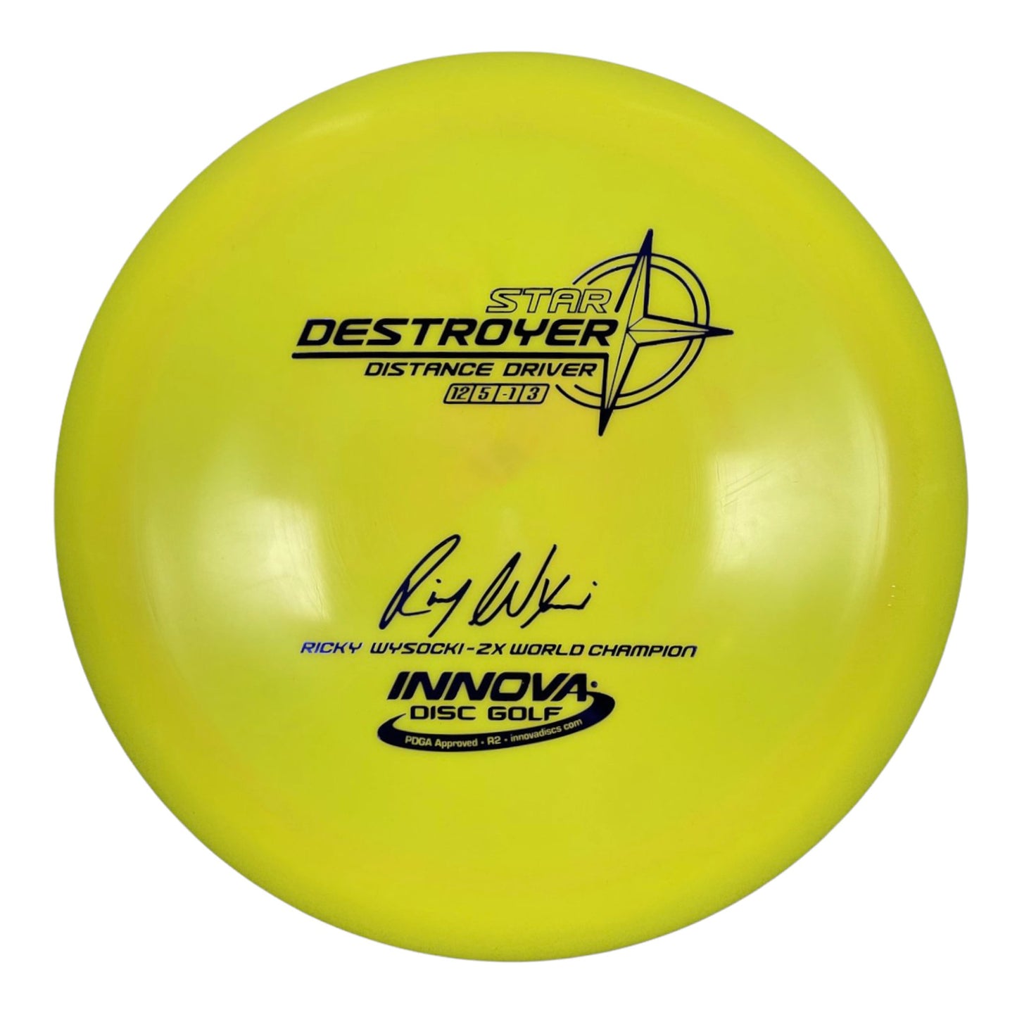 Innova Champion Discs Destroyer | Star | Yellow/Blue 171g (Ricky Wysocki) Disc Golf