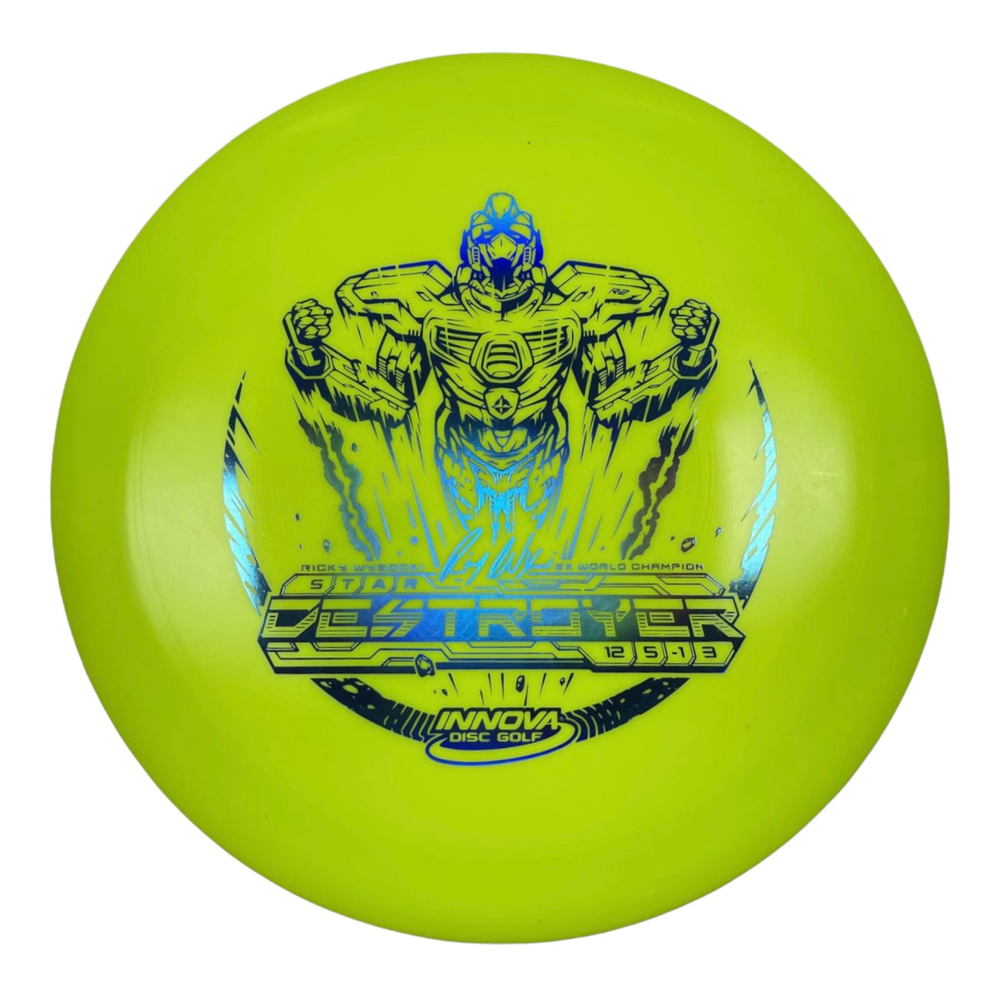 Innova Champion Discs Destroyer | Star | Yellow/Holo 171-175g (Sockibot) Disc Golf