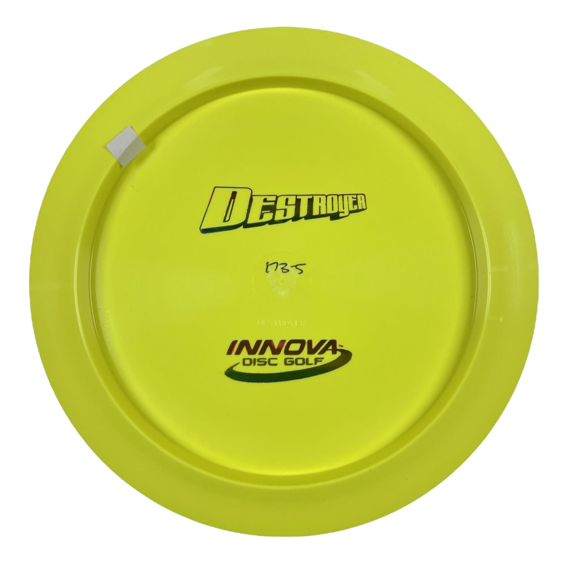 Innova Champion Discs Destroyer | Star | Yellow/Rasta 175g (Bottom Stamp) Disc Golf