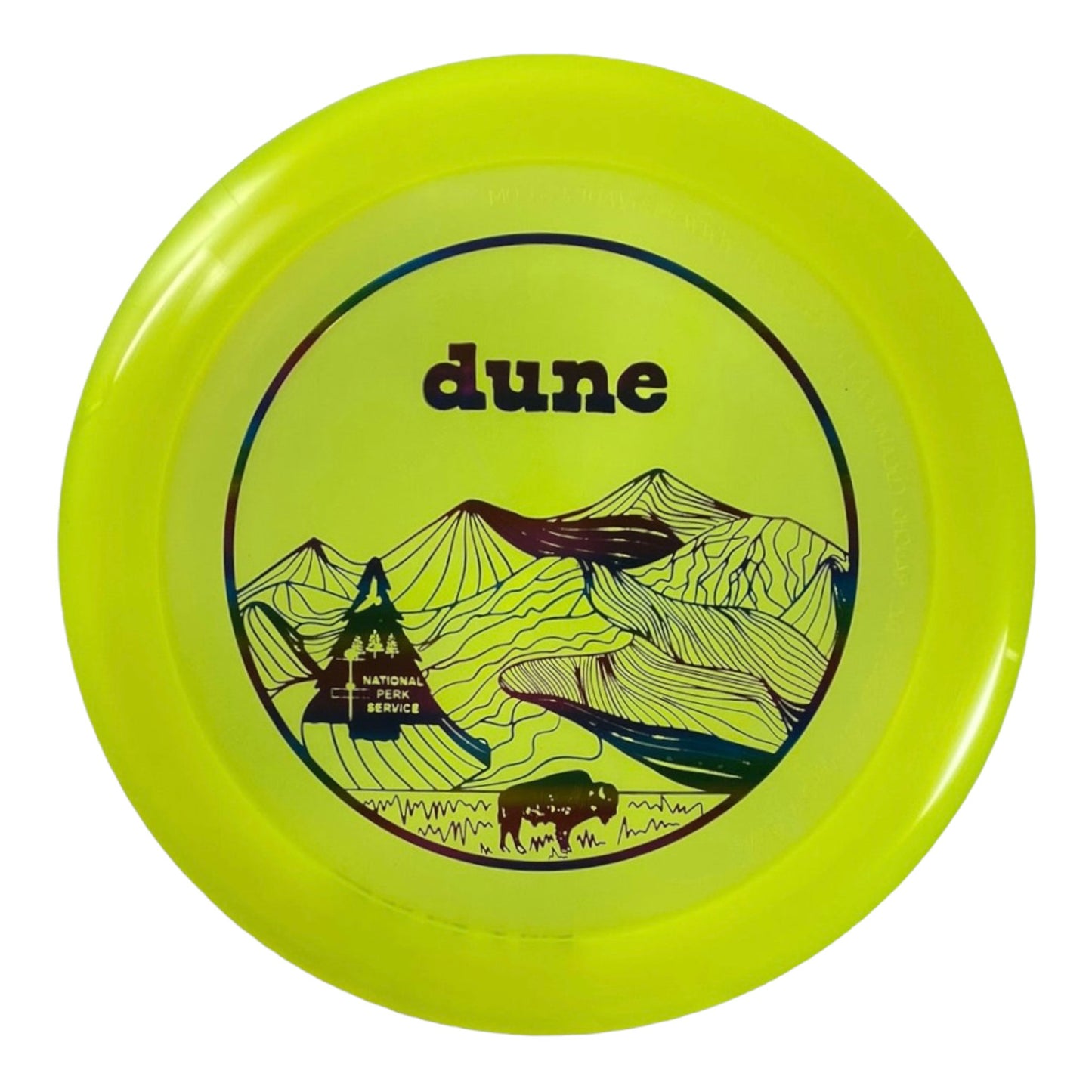 Innova Champion Discs Dune - Wraith | Champion | Yellow/Rainbow 171g (First Run) 34/50 Disc Golf