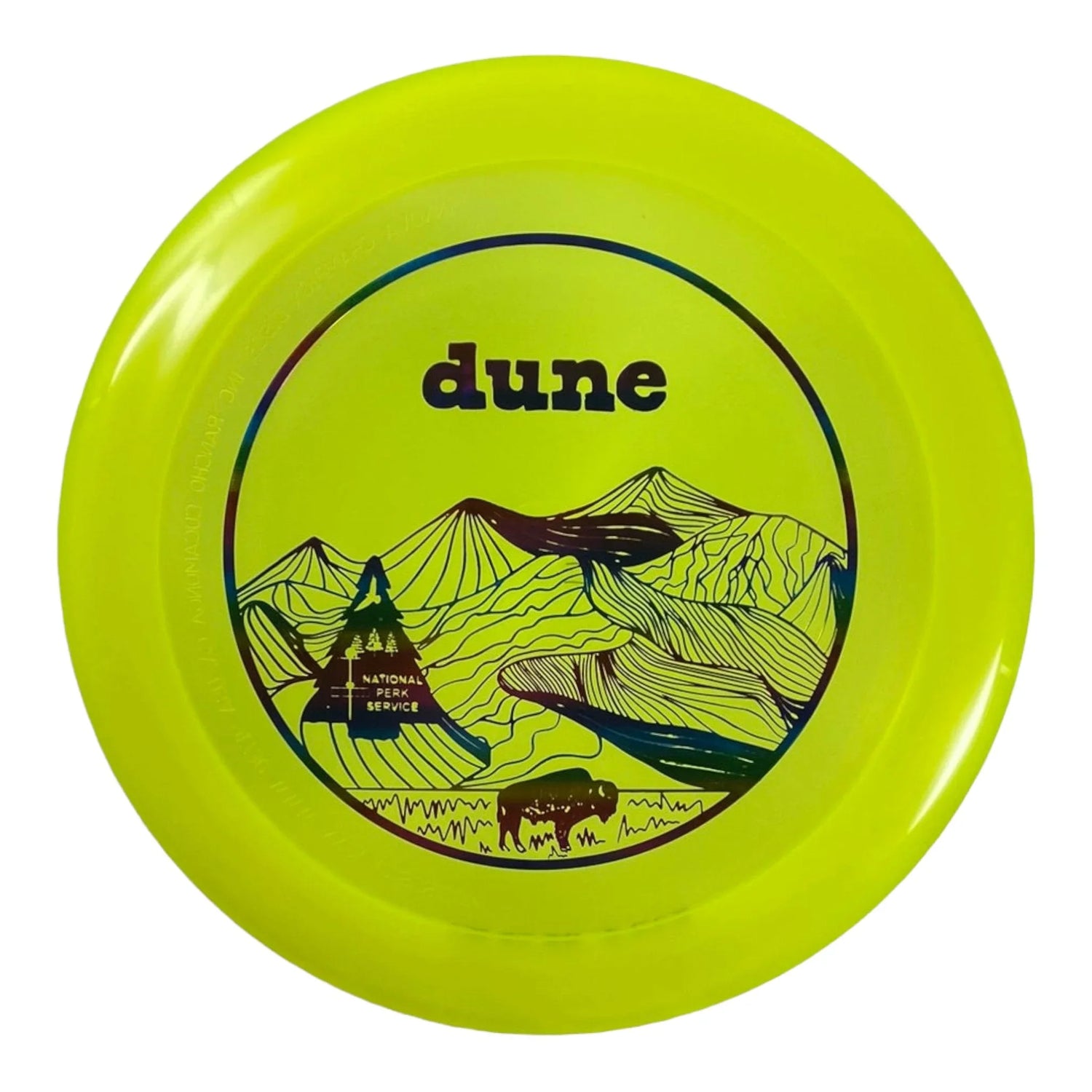 Innova Champion Discs Dune - Wraith | Champion | Yellow/Rainbow 171g (First Run) 43/50 Disc Golf