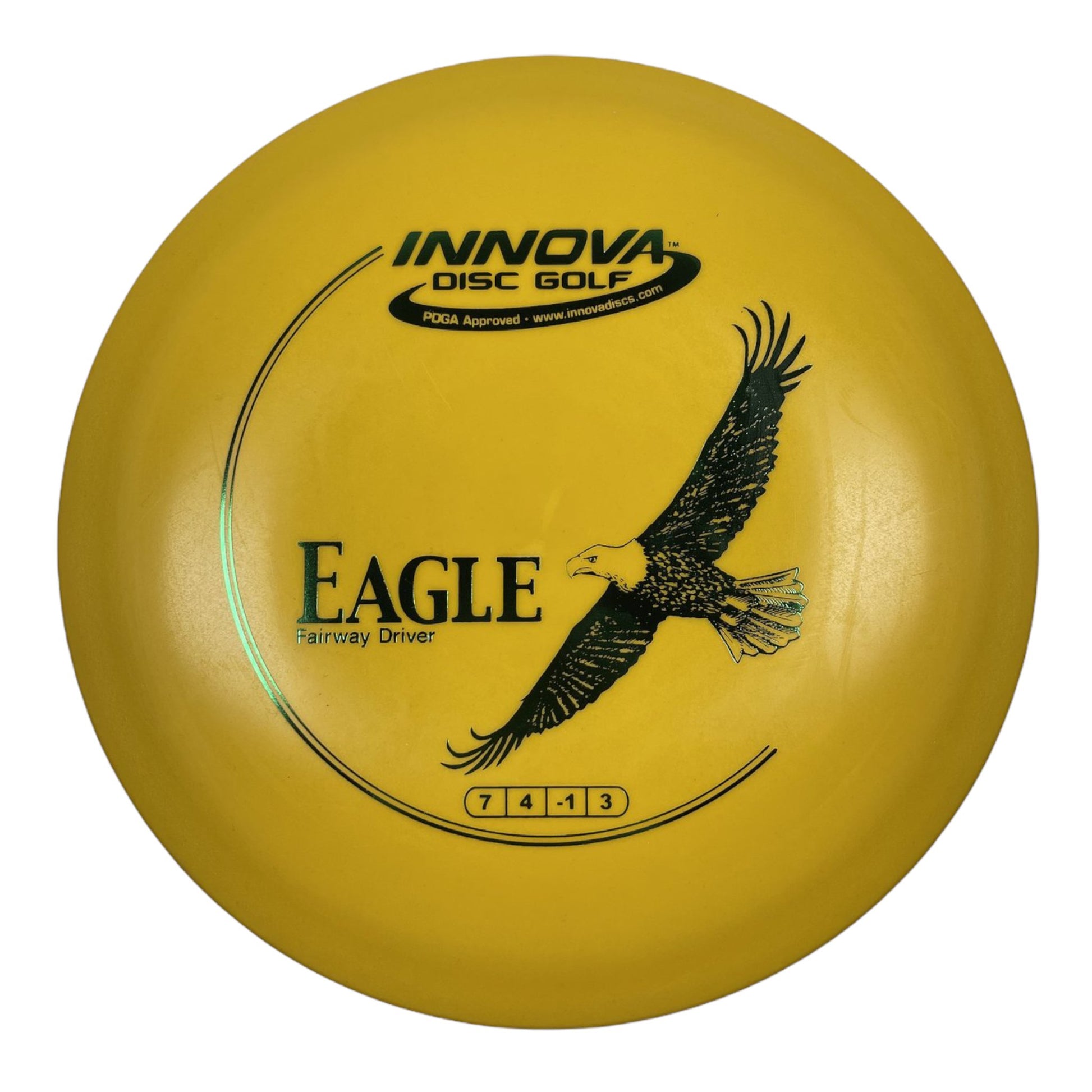 Innova Champion Discs Eagle | DX | Yellow/Green 155-175g Disc Golf