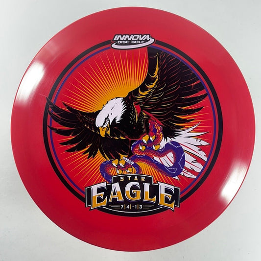 Innova Champion Discs Eagle | InnVision Star | Red/Purple 173g Disc Golf