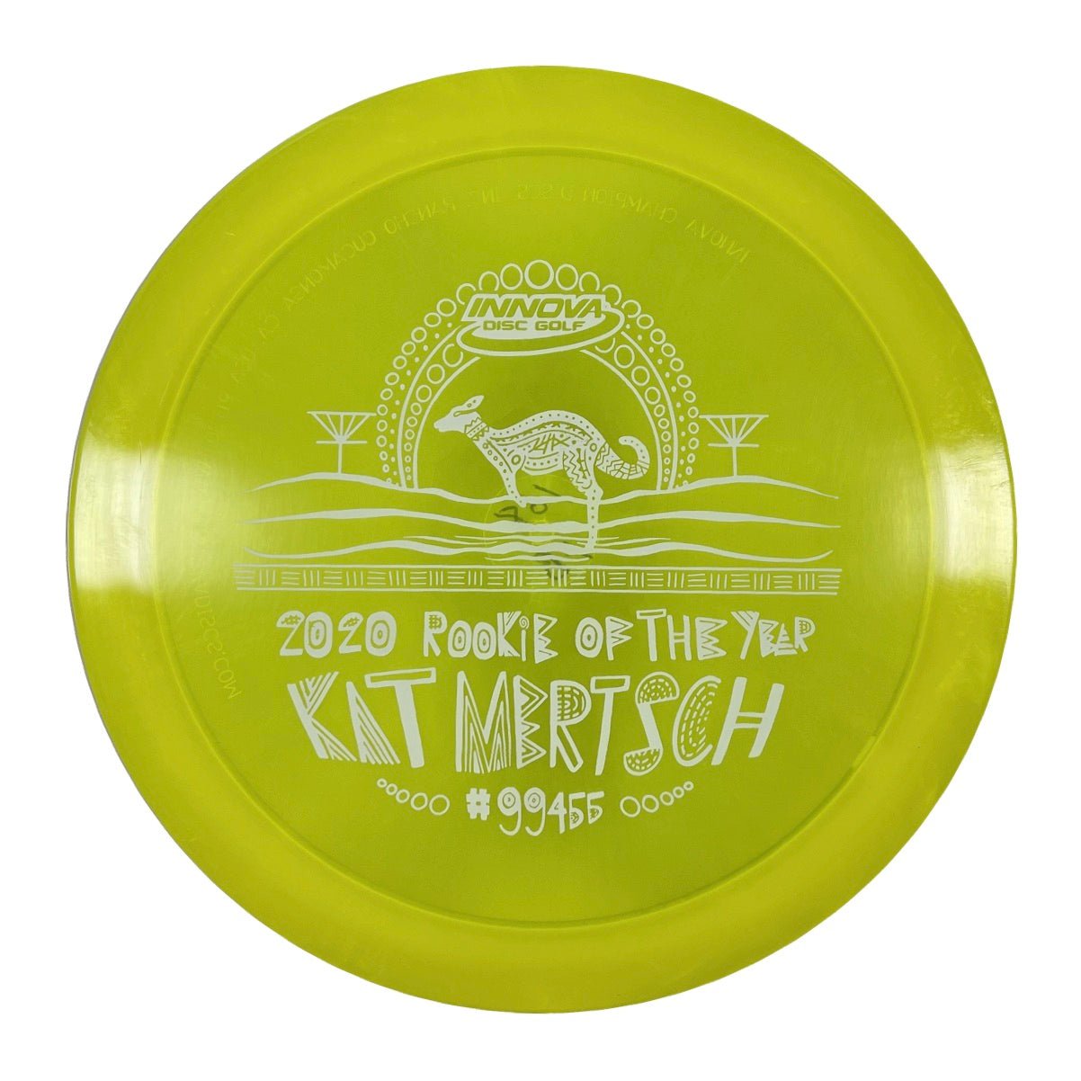 Innova Champion Discs Firebird | Champion | Yellow 168g (Kat Mertsch 2020 Rookie of the Year) Disc Golf