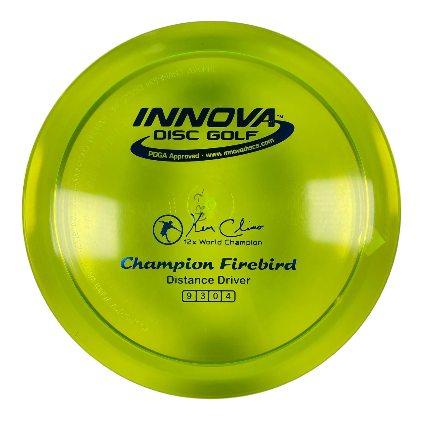 Innova Champion Discs Firebird | Champion | Yellow/Blue 173-174g Disc Golf