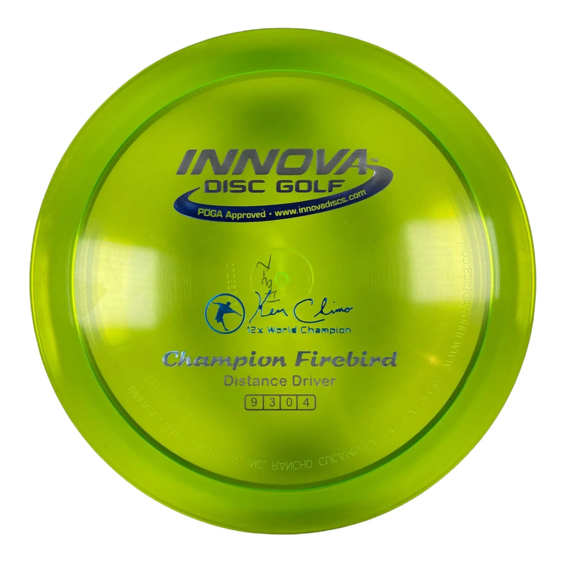 Innova Champion Discs Firebird | Champion | Green/Silver 173 - 174g Disc Golf