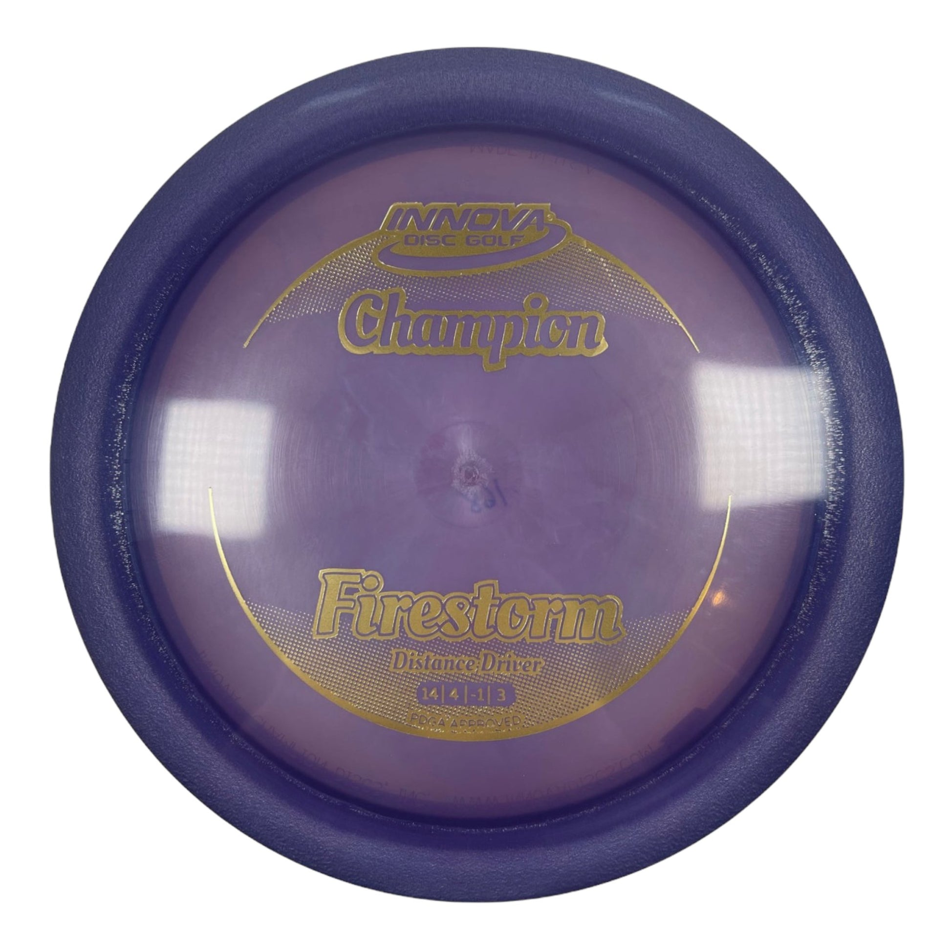 Innova Champion Discs Firestorm | Champion | Purple/Gold 168g Disc Golf