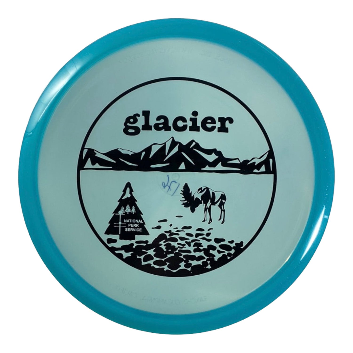 Innova Champion Discs Glacier - Roc3 | Champion | Blue/Black 176g (First Run) 29/50 Disc Golf