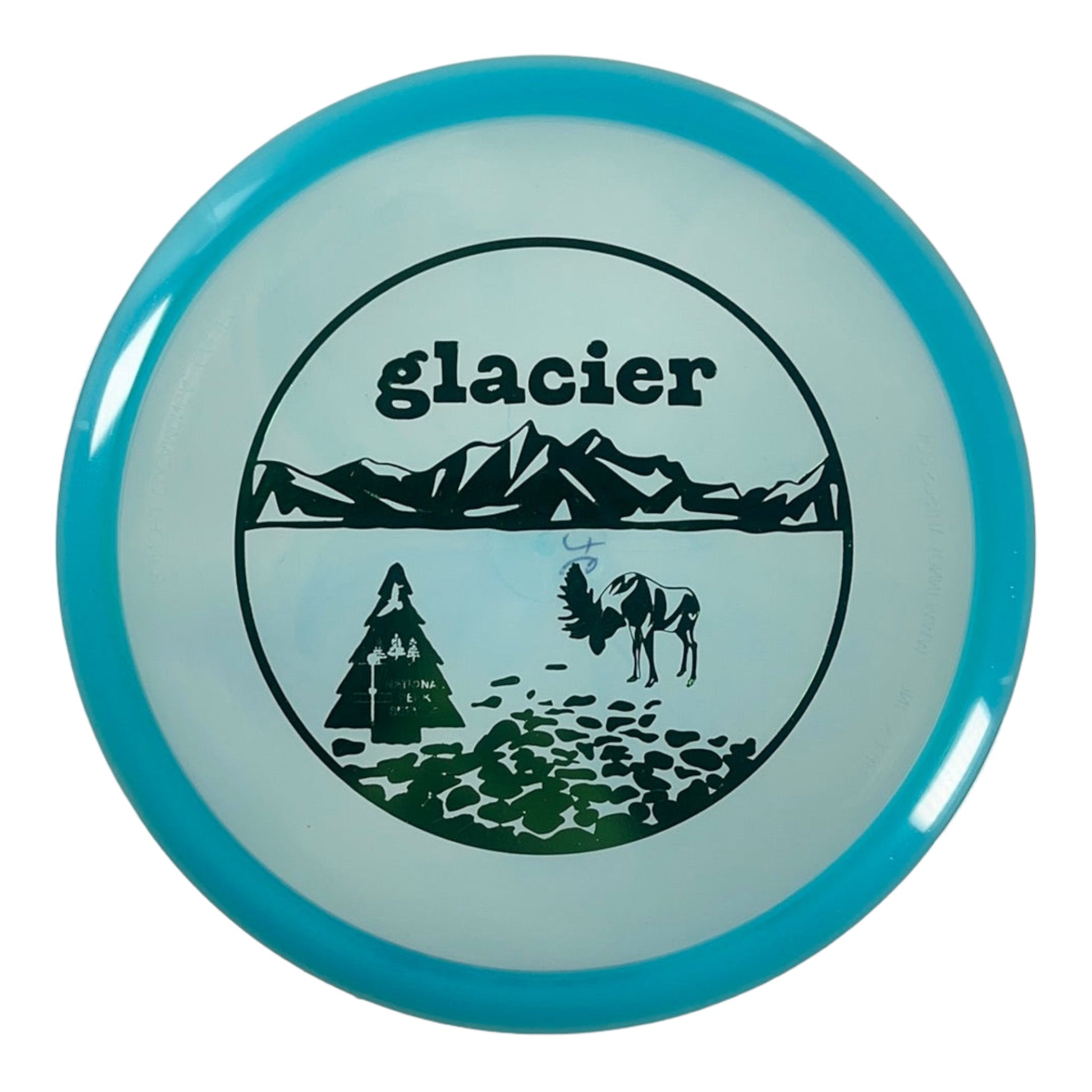 Innova Champion Discs Glacier - Roc3 | Champion | Blue/Green 176g (First Run) 44/50 Disc Golf
