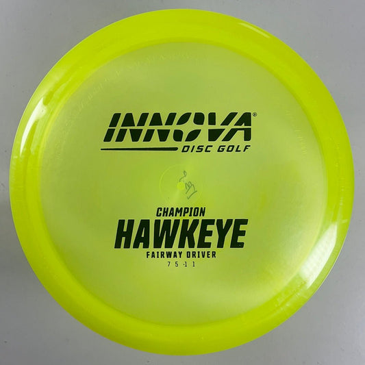Innova Champion Discs Hawkeye | Champion | Yellow/Black 173g Disc Golf
