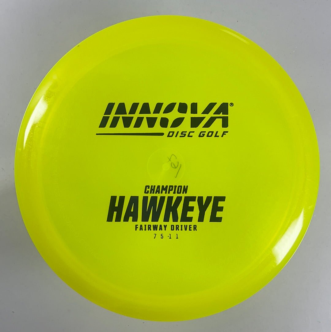 Innova Champion Discs Hawkeye | Champion | Yellow/Blue 167g Disc Golf