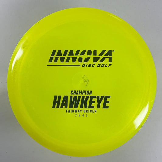 Innova Champion Discs Hawkeye | Champion | Yellow/Blue 167g Disc Golf