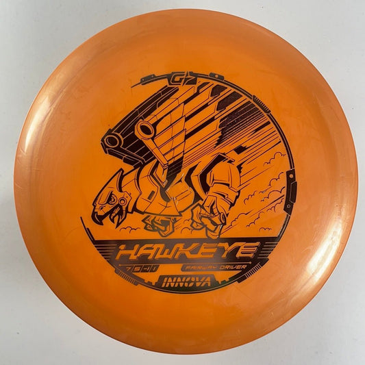 Innova Champion Discs Hawkeye | GStar | Orange/Silver 173g Disc Golf