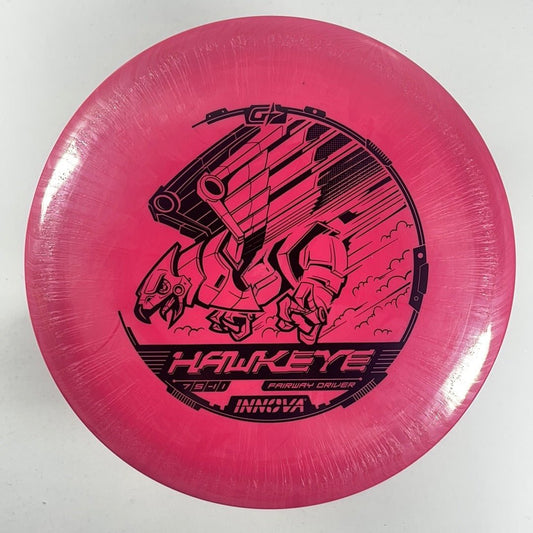 Innova Champion Discs Hawkeye | GStar | Pink/Black 166g Disc Golf
