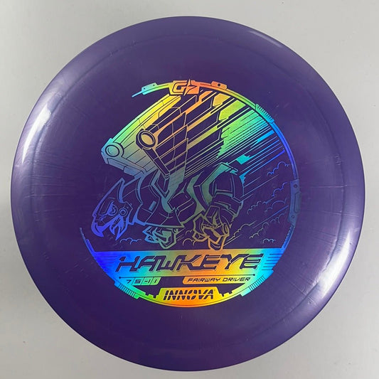 Innova Champion Discs Hawkeye | GStar | Purple/Holo 173g Disc Golf