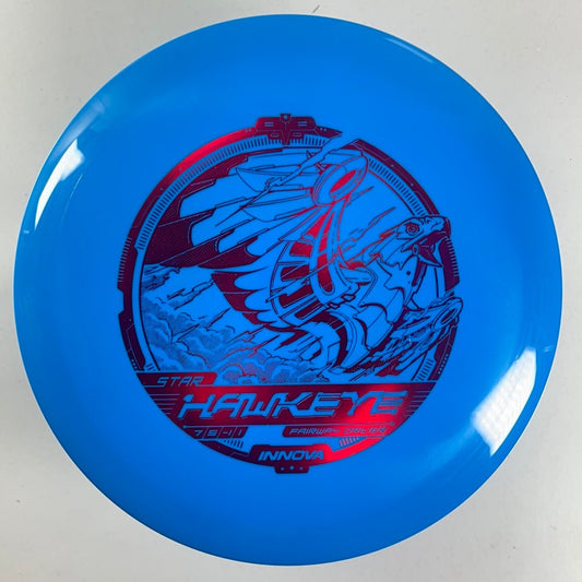 Innova Champion Discs Hawkeye | Star | Blue/Red 170g Disc Golf