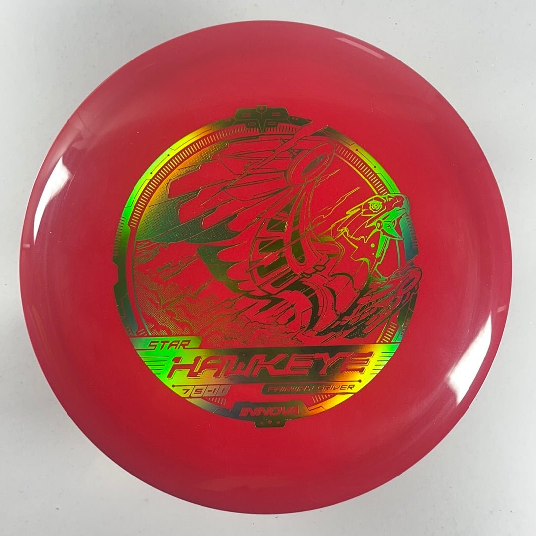 Innova Champion Discs Hawkeye | Star | Red/Green 168g Disc Golf