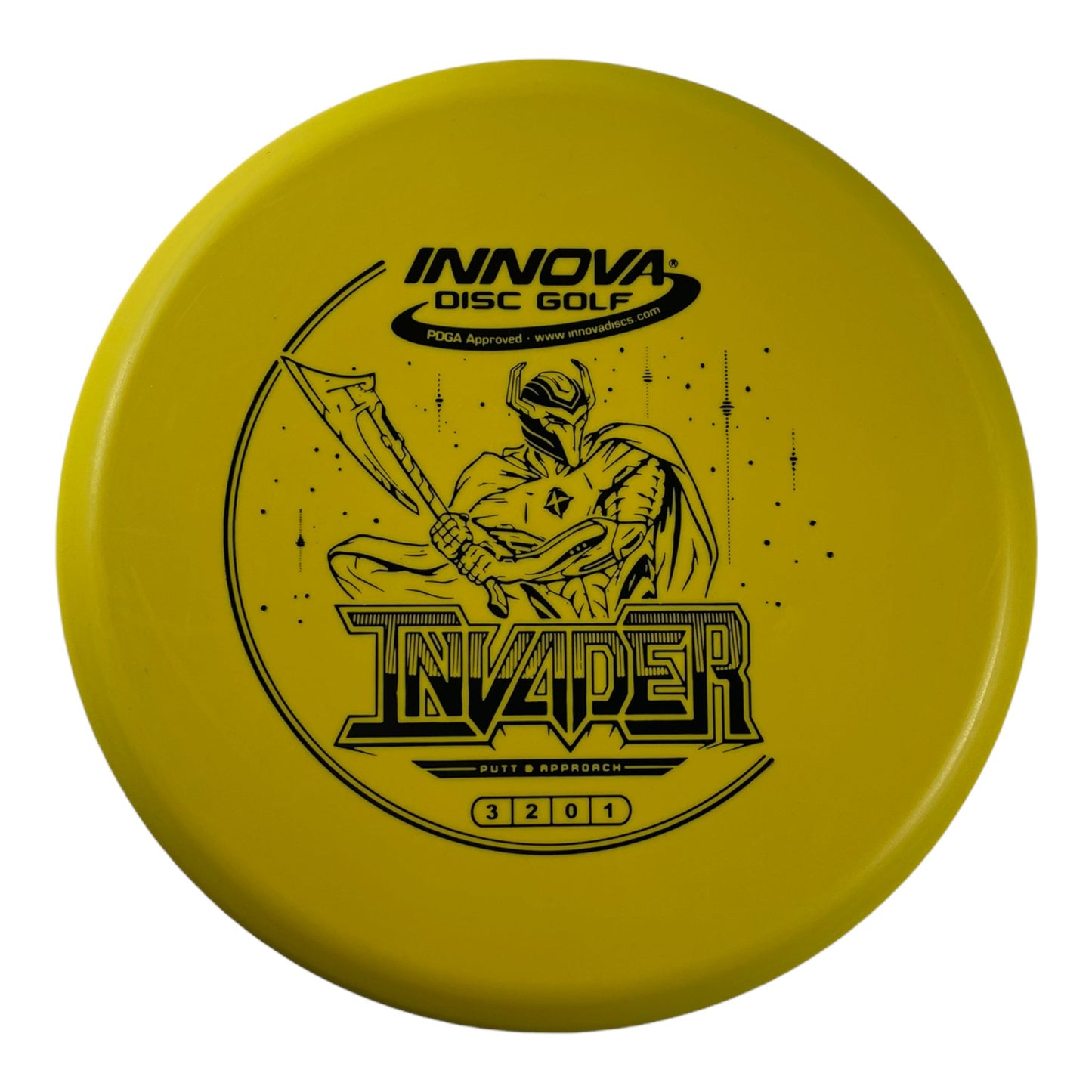 Innova Champion Discs Invader | DX | Yellow/Black 175g Disc Golf