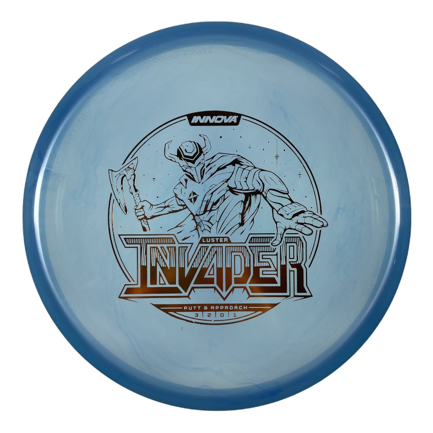 Innova Champion Discs Invader | Luster | Blue/Gold 175g Disc Golf