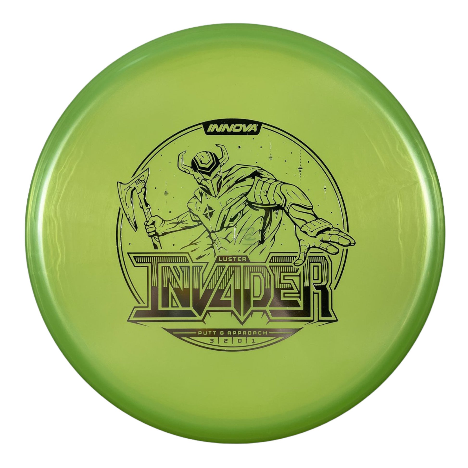 Innova Champion Discs Invader | Luster | Green/Silver 167g Disc Golf