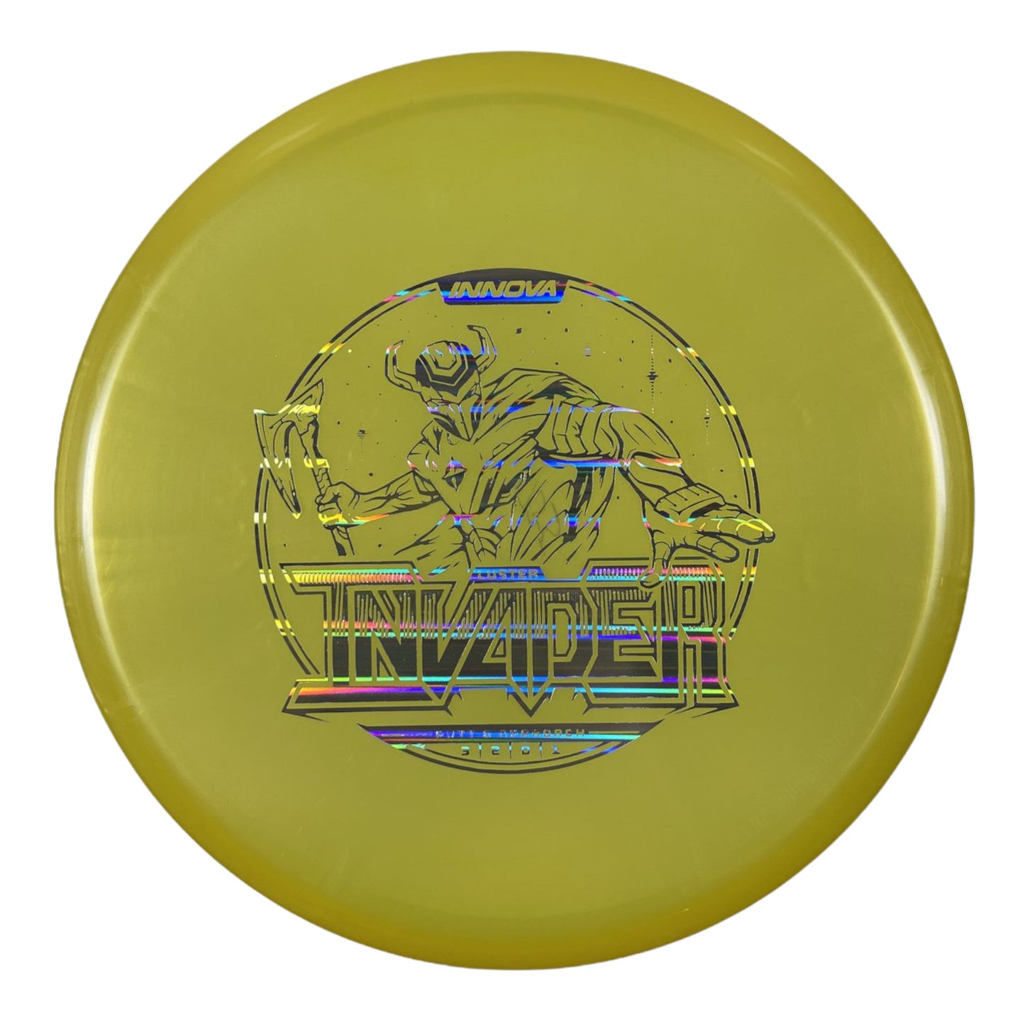 Innova Champion Discs Invader | Luster | Yellow/Holo 175g Disc Golf