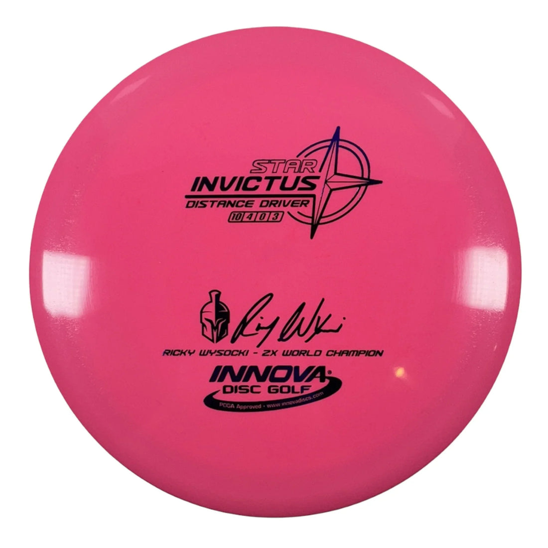 Innova Champion Discs Invictus | Star | Pink/Blue 173g - 174g (Ricky Wysocki) Disc Golf