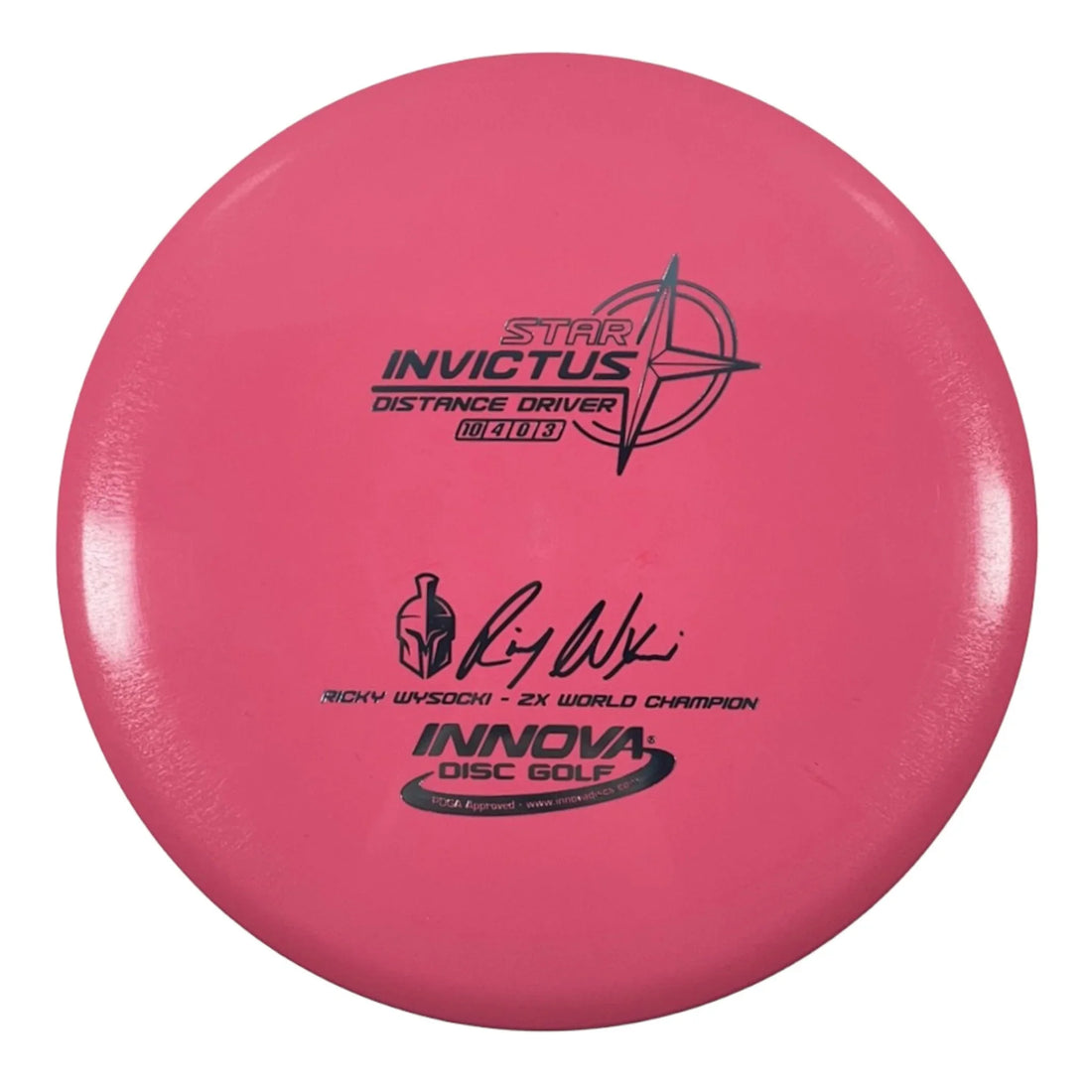 Innova Champion Discs Invictus | Star | Pink/Silver 171g - 172g (Ricky Wysocki) Disc Golf