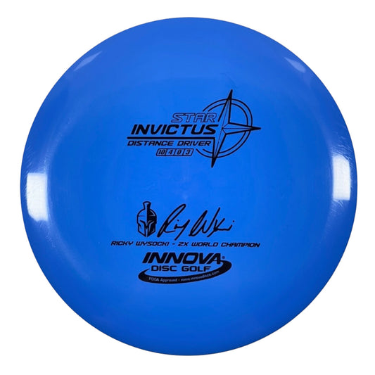 Innova Champion Discs Invictus | Star | Blue/Black 173g-174g (Ricky Wysocki) Disc Golf