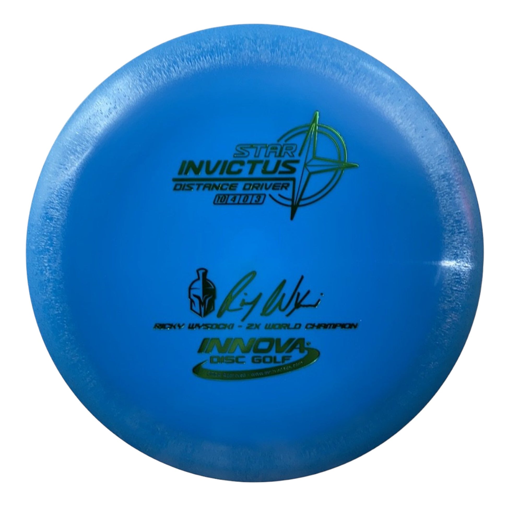 Innova Champion Discs Invictus | Star | Blue/Green 167g-172g (Ricky Wysocki) Disc Golf