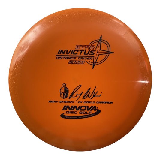 Innova Champion Discs Invictus | Star | Orange/Black 172g (Ricky Wysocki) Disc Golf