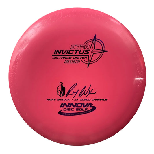 Innova Champion Discs Invictus | Star | Pink/Purple 175g (Ricky Wysocki) Disc Golf