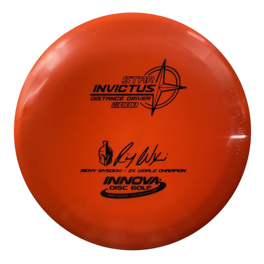 Innova Champion Discs Invictus | Star | Red/Black 171g-172g (Ricky Wysocki) Disc Golf