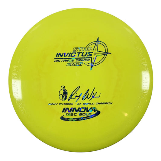 Innova Champion Discs Invictus | Star | Yellow/Blue 171g (Ricky Wysocki) Disc Golf