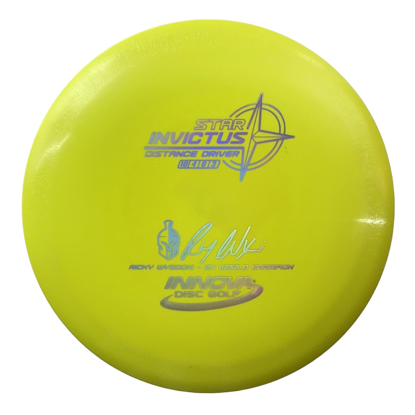 Innova Champion Discs Invictus | Star | Yellow/Holo 175g (Ricky Wysocki) Disc Golf