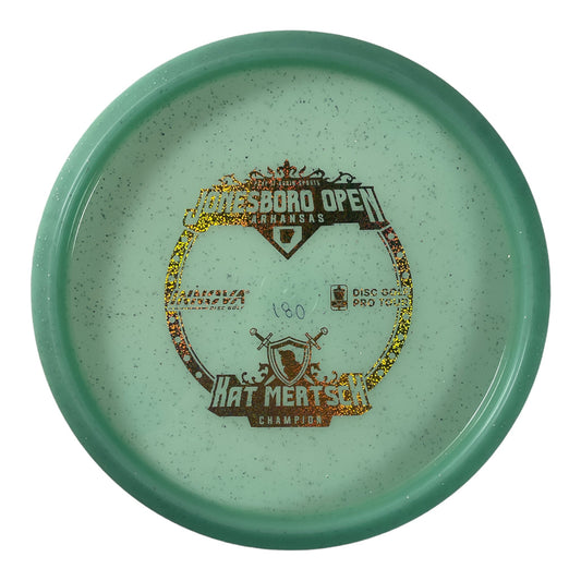 Innova Champion Discs Jay | Metal Flake Champion Color Glow | Green/Gold 180g (Kat Mertsch) Disc Golf