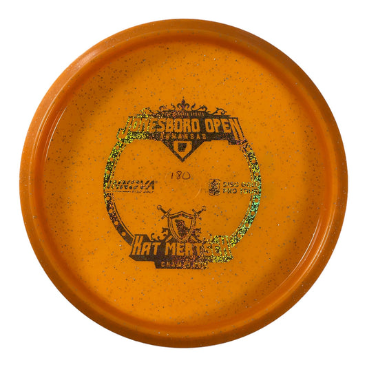 Innova Champion Discs Jay | Metal Flake Champion Color Glow | Orange/Gold 180g (Kat Mertsch) Disc Golf