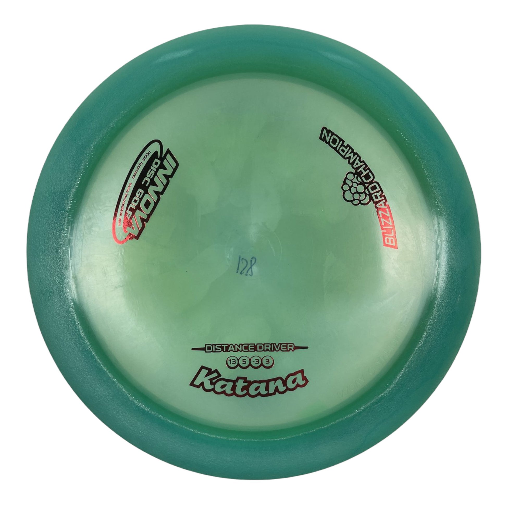 Innova Champion Discs Katana | Blizzard | Green/Red 156-158g Disc Golf