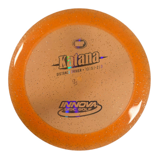 Innova Champion Discs Katana | Metal Flake | Orange/Holo 170g Disc Golf